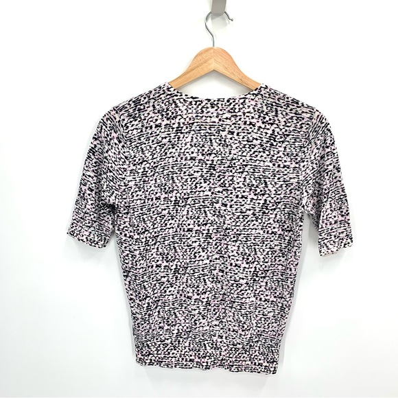 COS 2 Piece Multi-Color Short Sleeve Sweater and Lightweight Jacket Size 4 - Picture 7 of 15